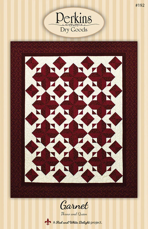 Garnet Quilt Pattern by Perkins Dry Goods