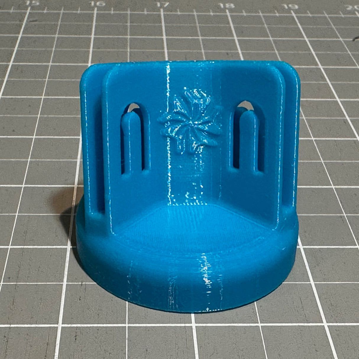 Pattern Stand Blue by Purple Hobbies LLC