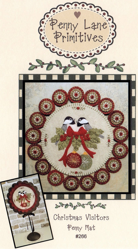 Christmas Visitors Pattern by Penny Lane Primitives