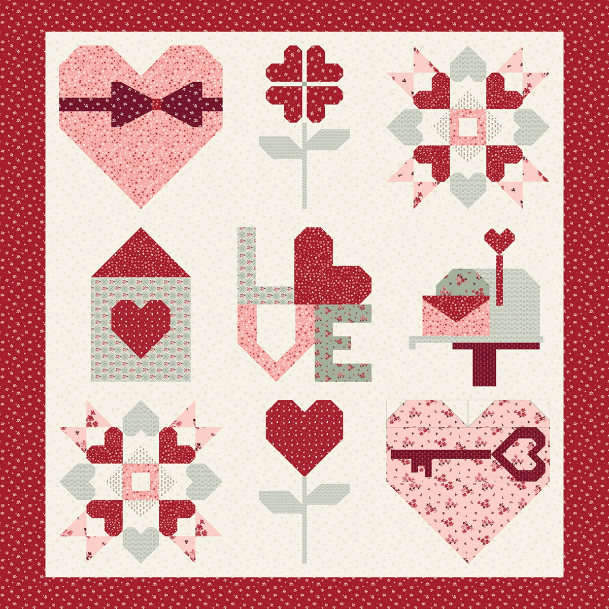 Many Ways to Love Quilt Pattern – Quilting Books Patterns and Notions