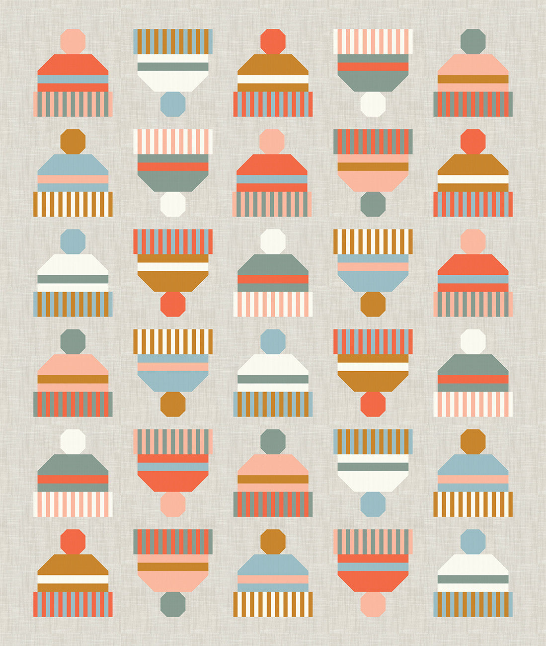Snow Day Quilt Pattern by Pen and Paper Patterns
