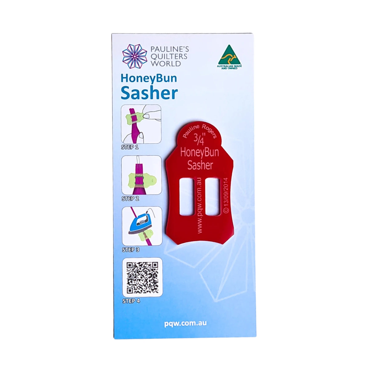 Honey Bun Sasher by Paulines Quilting World