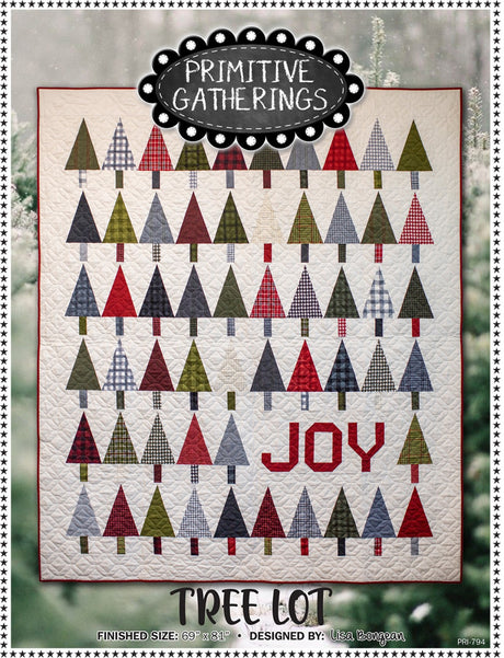 Tree Lot Quilt Pattern by Primitive Gatherings