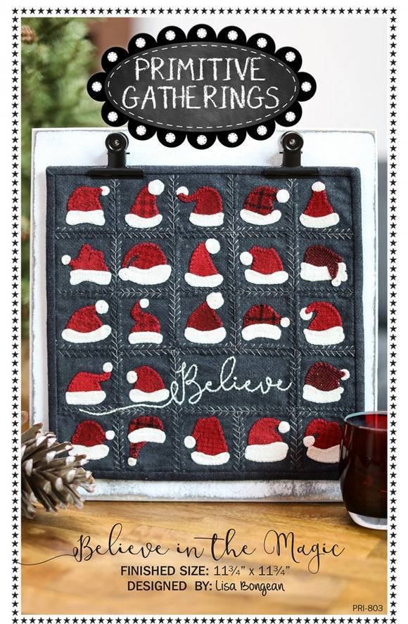 Believe in the Magic Quilt Pattern by Primitive Gatherings