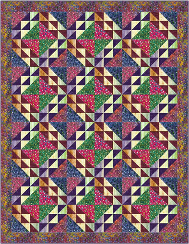 Fruit Salad Quilt Pattern by Patch Works Studio