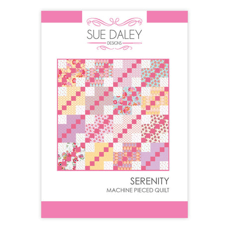 Serenity Quilt Pattern by Sue Daley Designs