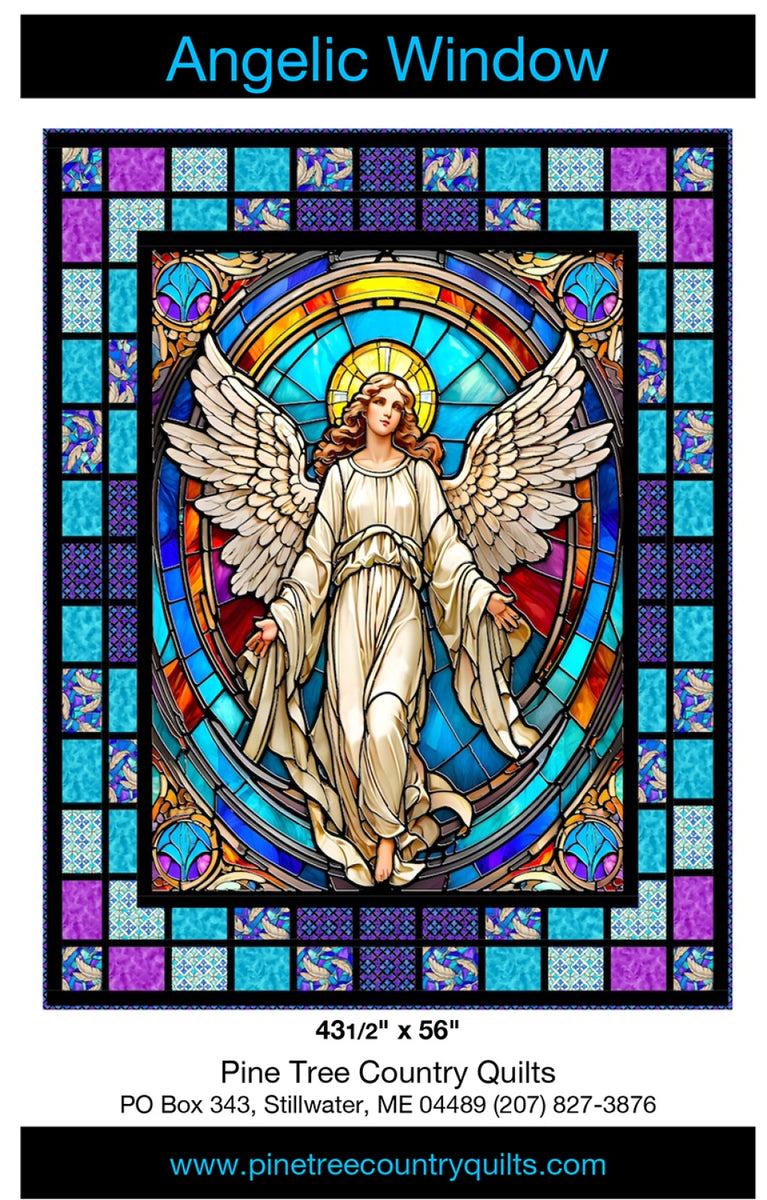 Angelic Window Quilt Pattern – Quilting Books Patterns and Notions