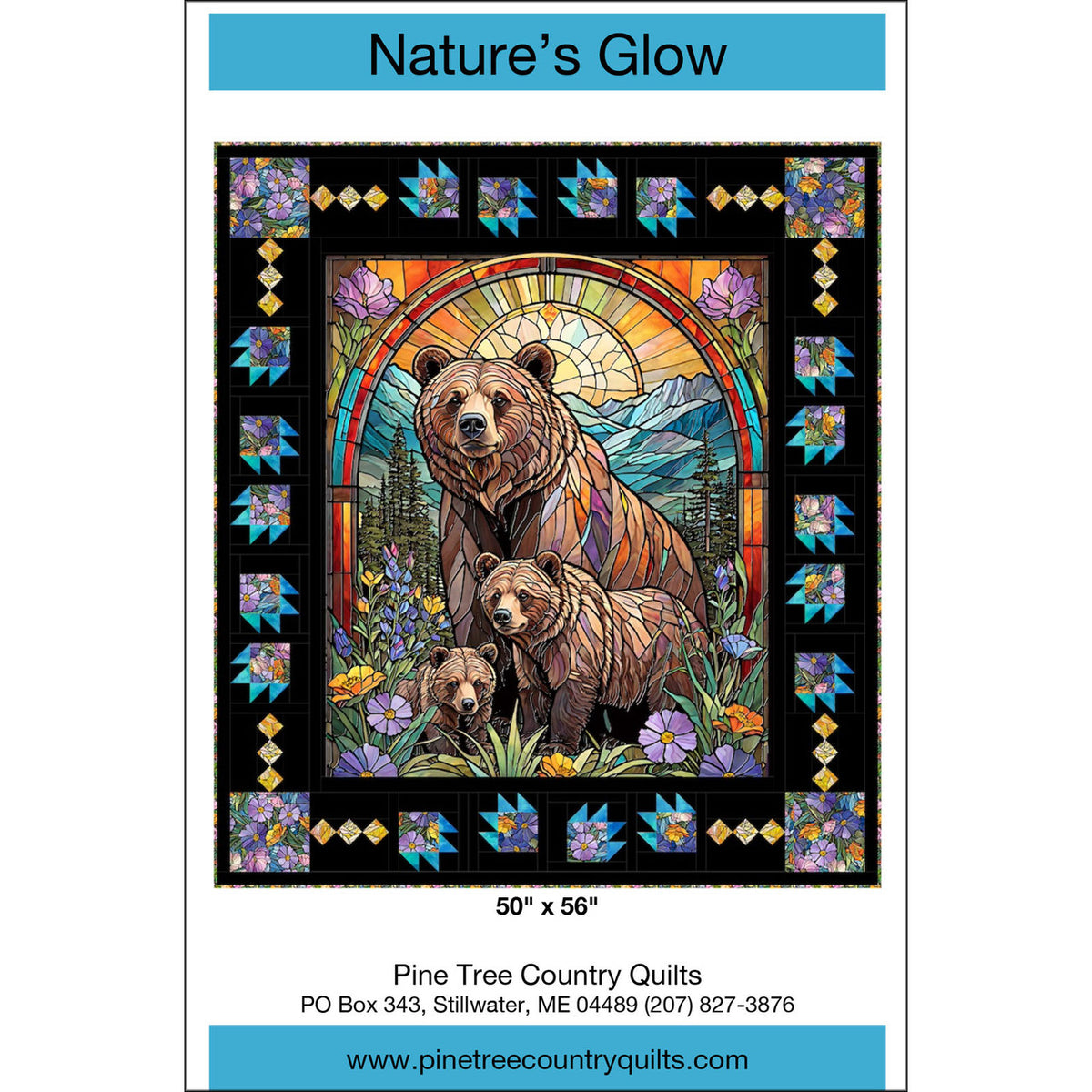 Nature's Glow Quilt Pattern – Quilting Books Patterns and Notions
