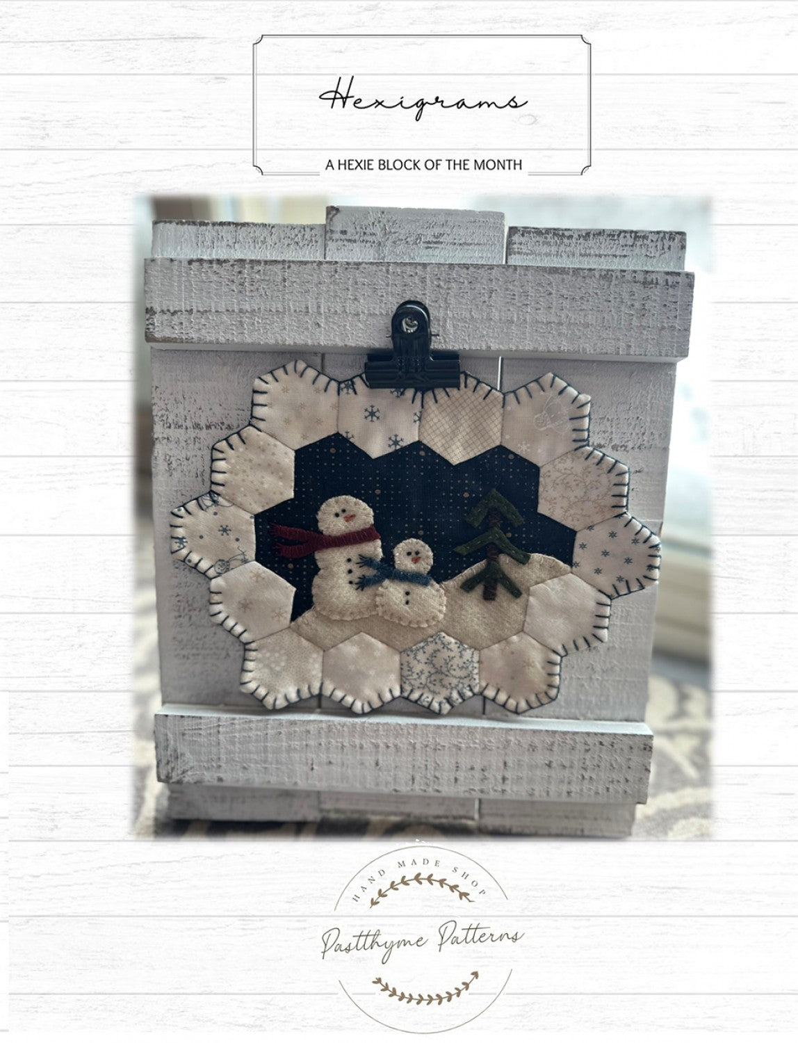 Hexigrams Quilt Pattern by Pastthyme Patterns