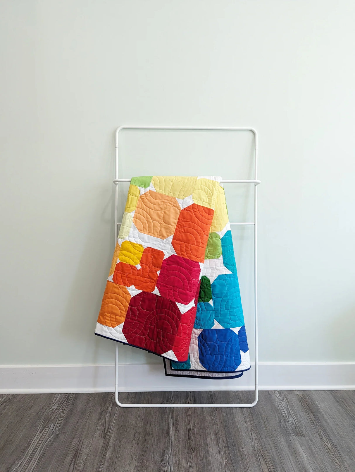 PomPom Quilt Pattern by Slightly Biased Quilts