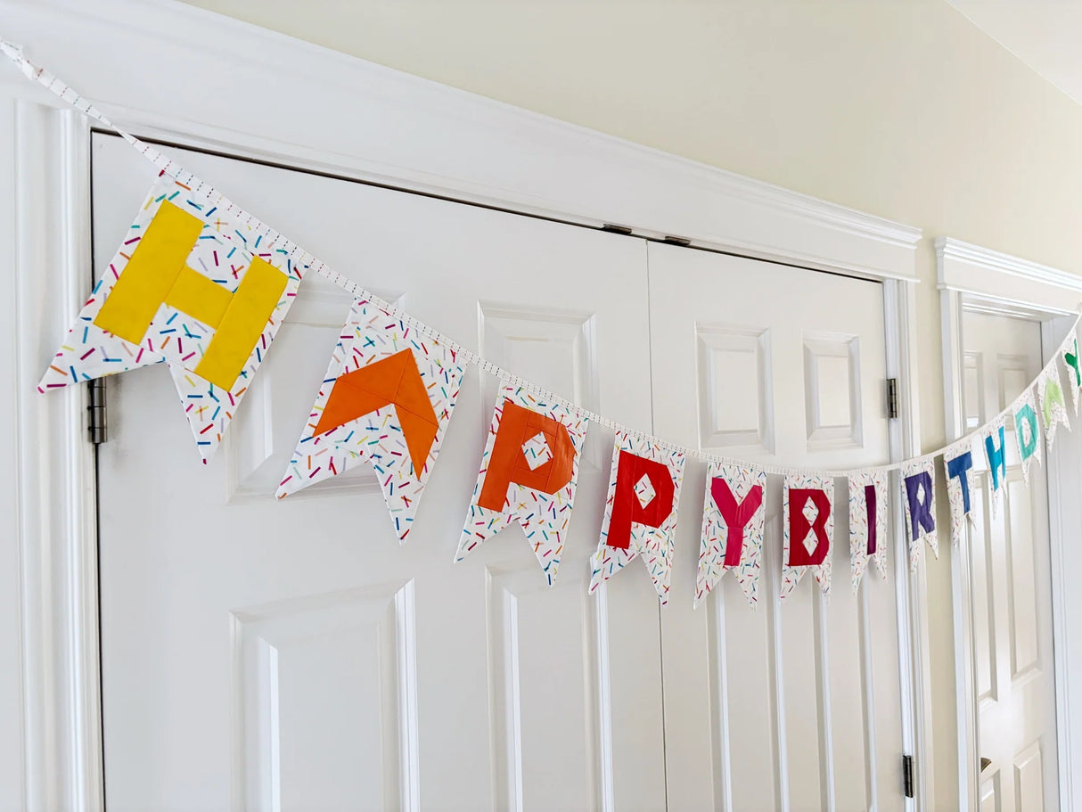 Party Bunting Downloadable Pattern by Penny Spool Quilts Pattern