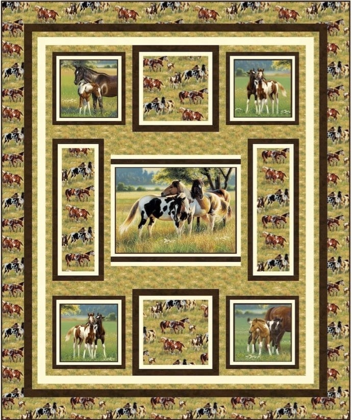 Pasture Frame to Frame Downloadable Pattern by Pine Tree Country Quilts