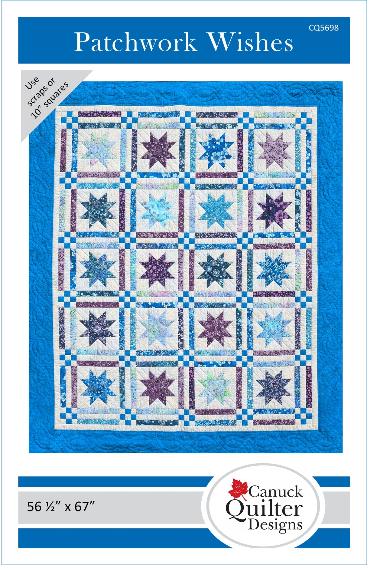 Patchwork Wishes Downloadable Pattern by Canuck Quilter Designs