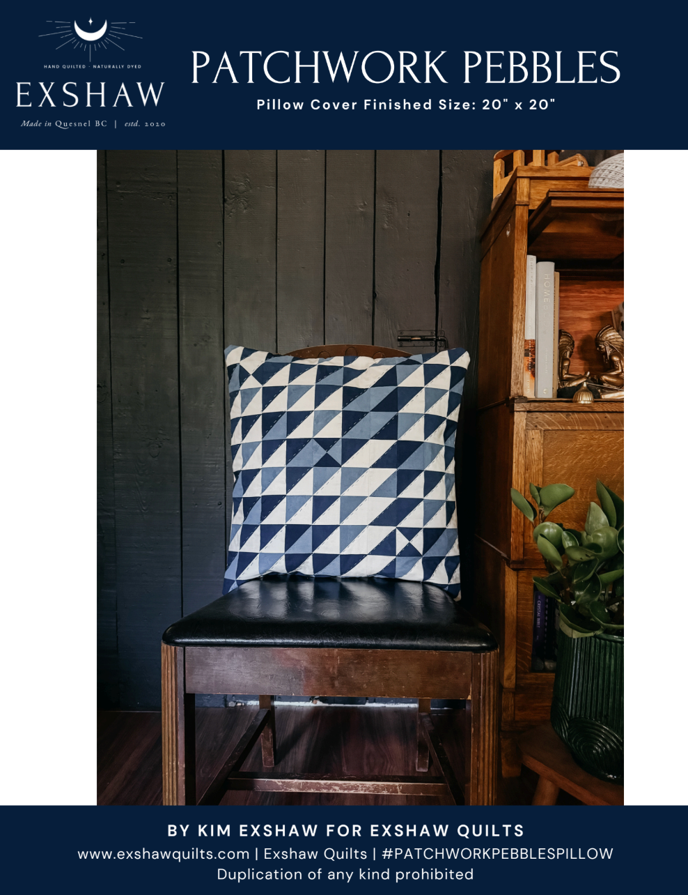 Patchwork Pebbles Downloadable Pattern by Exshaw Quilts