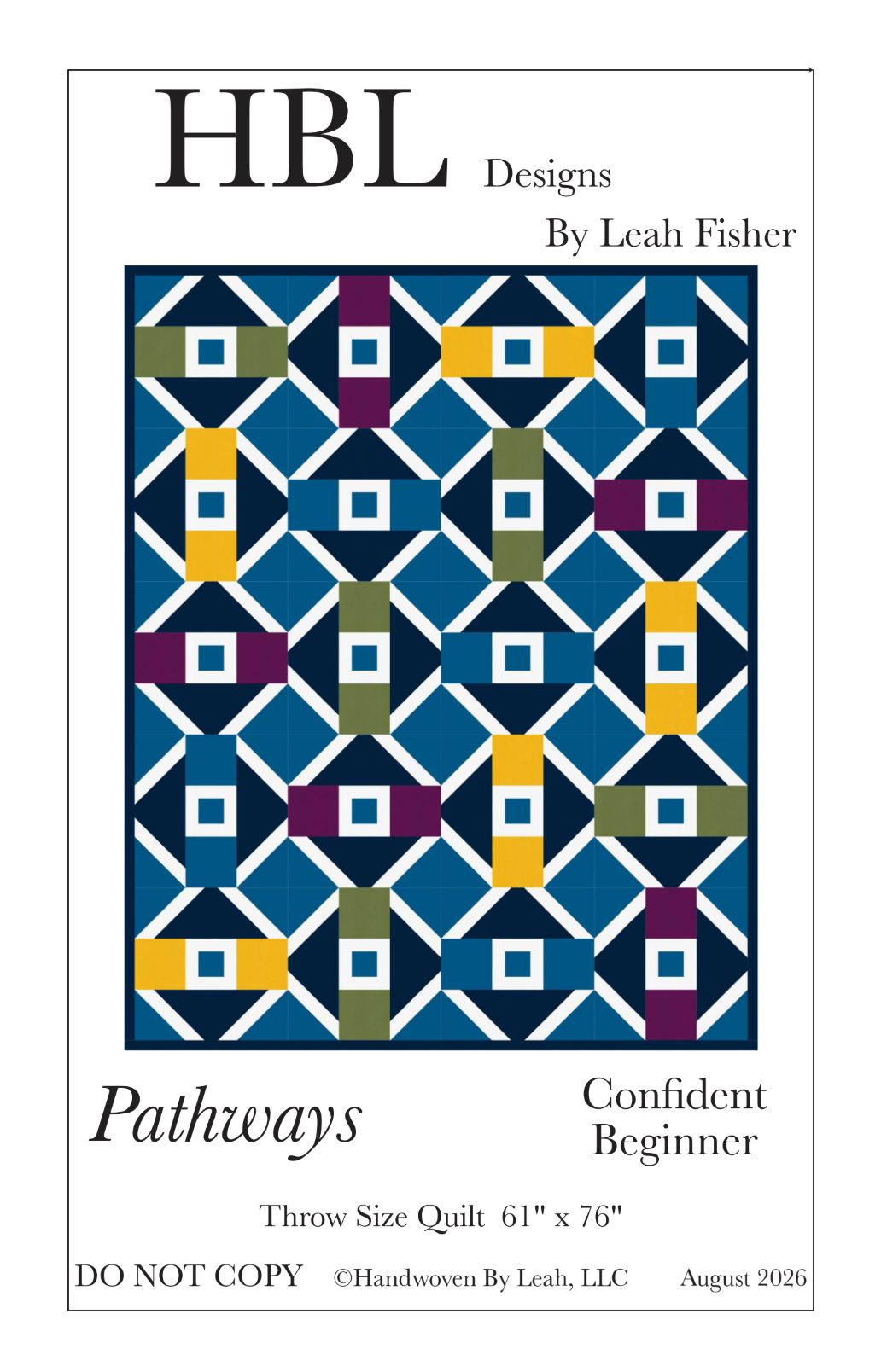 Pathways Downloadable Pattern by Handwoven By Leah