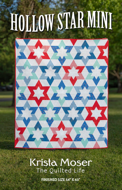 Hollow Star Mini Downloadable Pattern by The Quilted Life