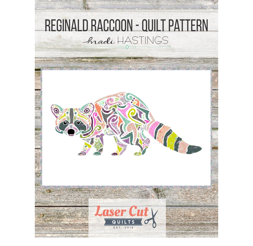 Reginald Raccoon Pattern