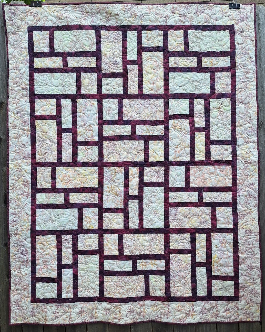 Pavers Quilt Pattern by Quilting Renditions