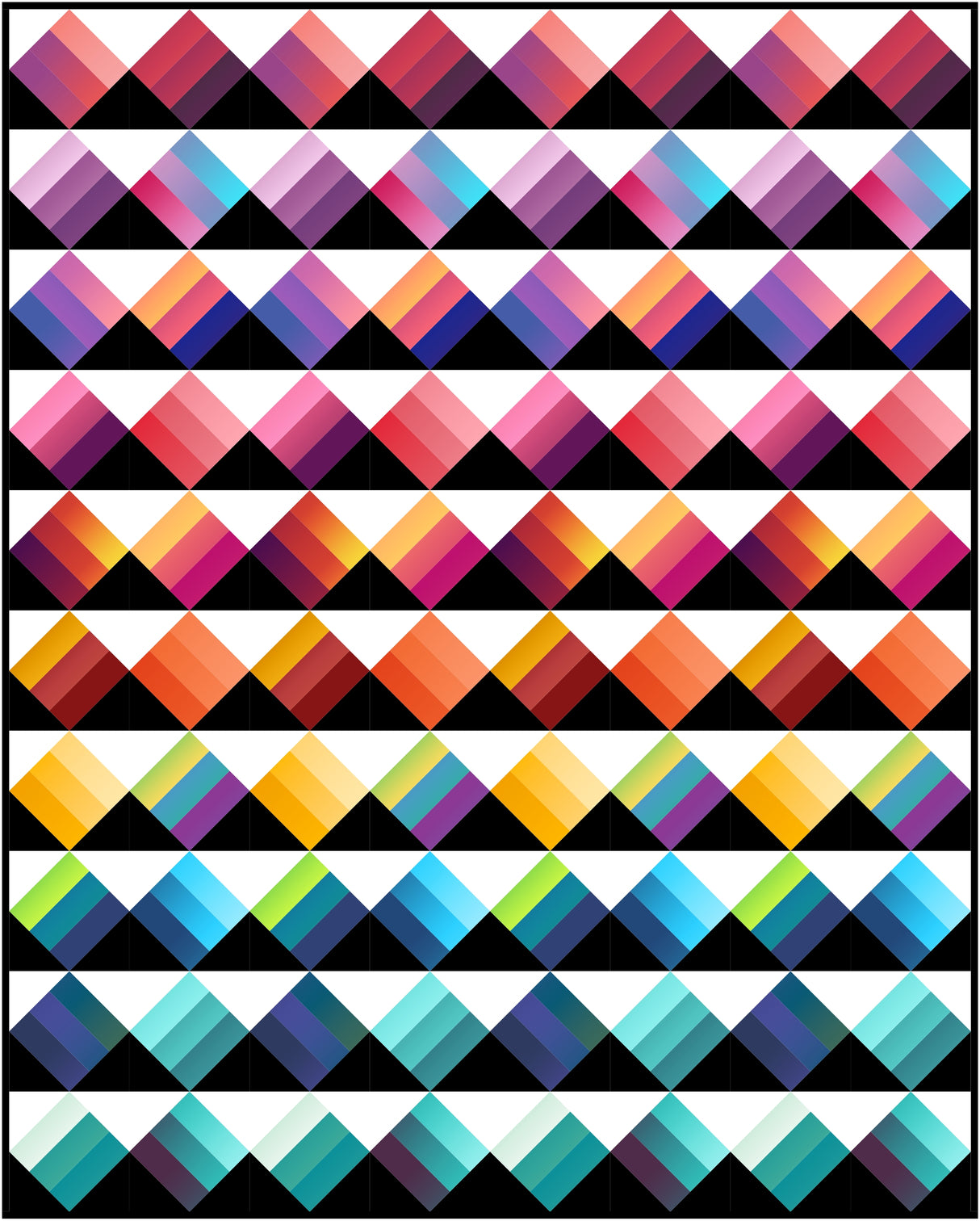 Peaks And Valleys 2.0 Downloadable Pattern by Needle In A Hayes Stack