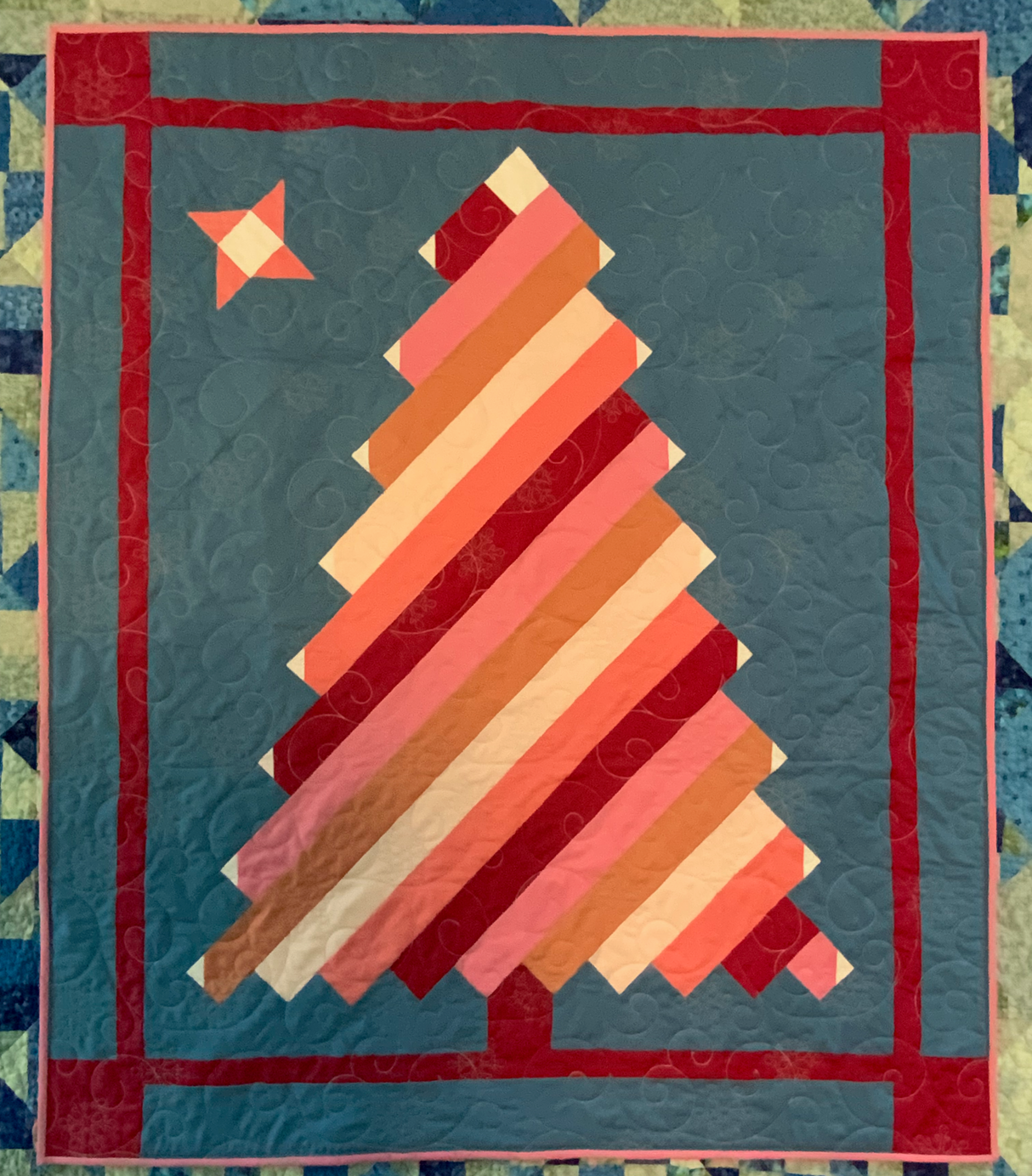Peppermint Pine Downloadable Pattern by A Quilted Jewel