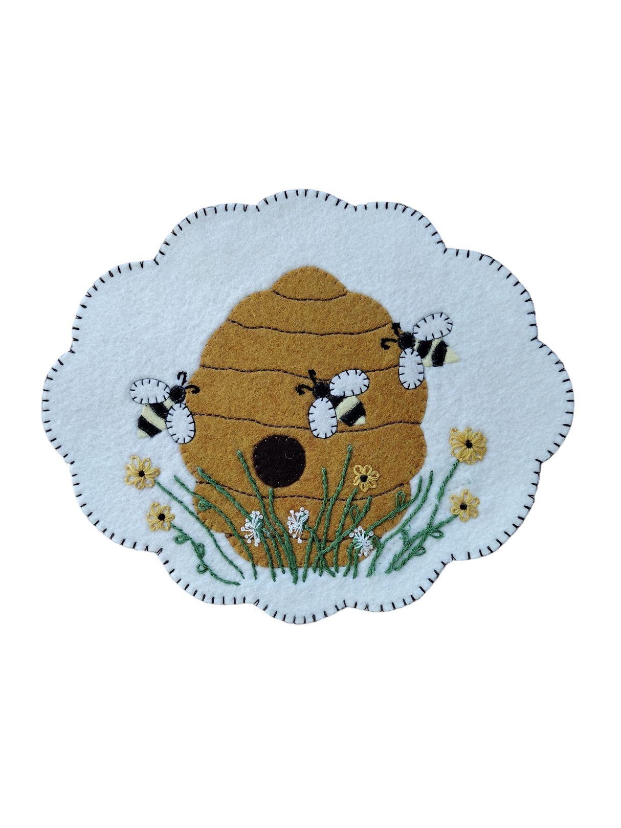 Bee Mat Downloadable Pattern by Rachels of Greenfield