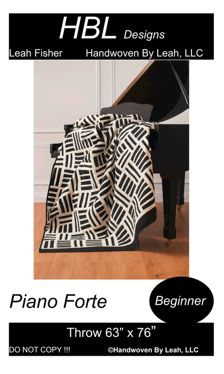 Piano Forte Downloadable Pattern by Handwoven By Leah