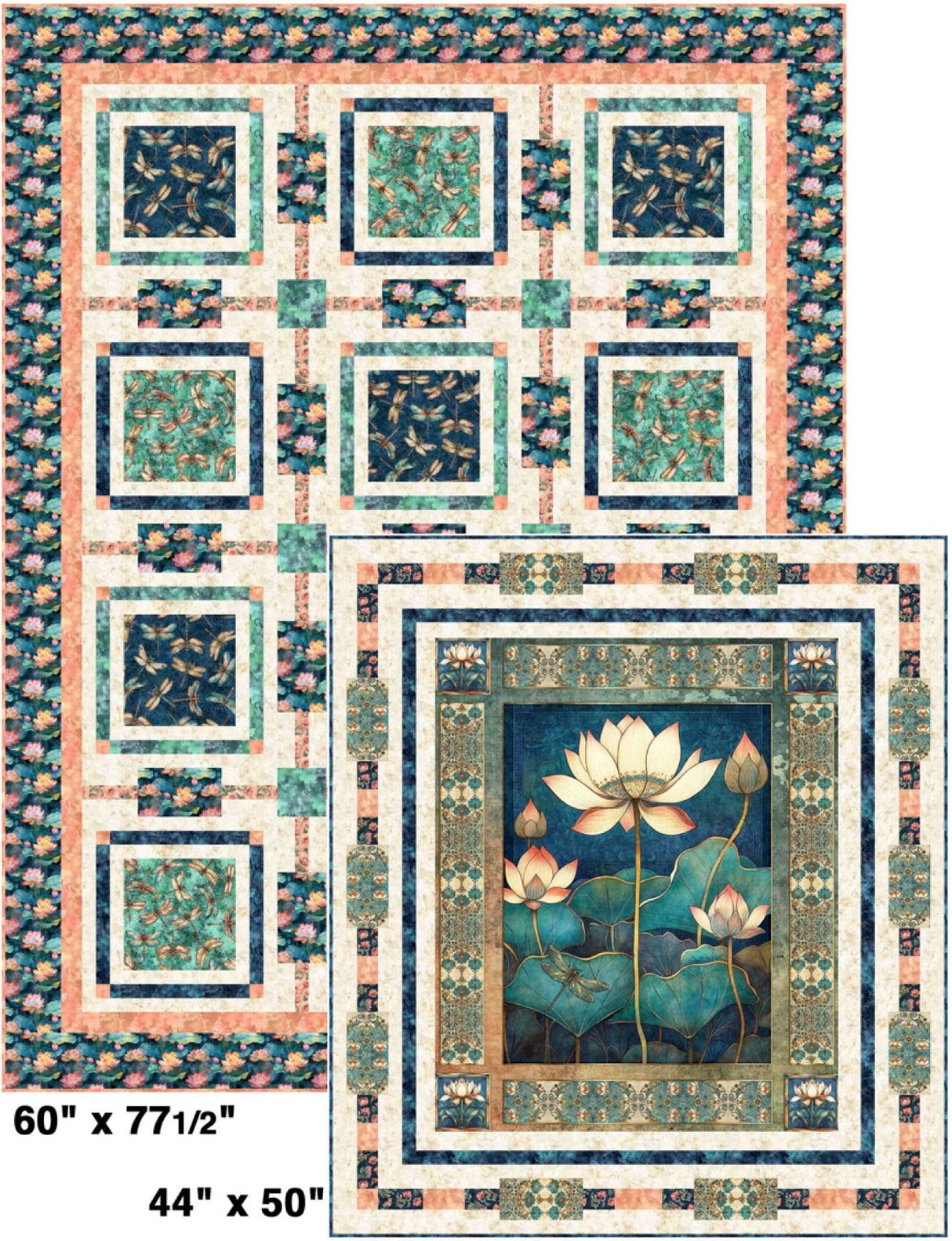 Pond Beauty Downloadable Pattern by Pine Tree Country Quilts