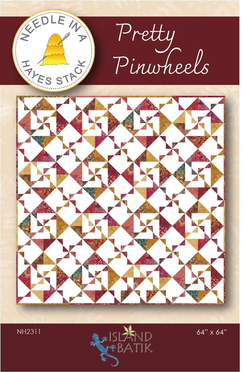 Pretty Pinwheels Downloadable Pattern by Needle In A Hayes Stack