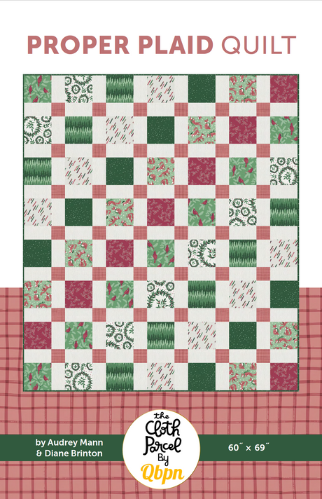 Proper Plaid Quilt Pattern by the Cloth Parcel