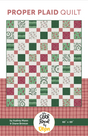 Proper Plaid Quilt Pattern by the Cloth Parcel