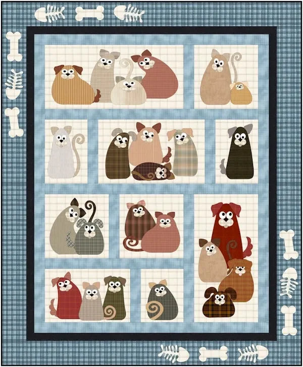 Purrs and Gurrs Pattern