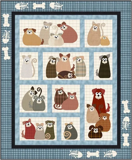 Purrs and Gurrs Pattern