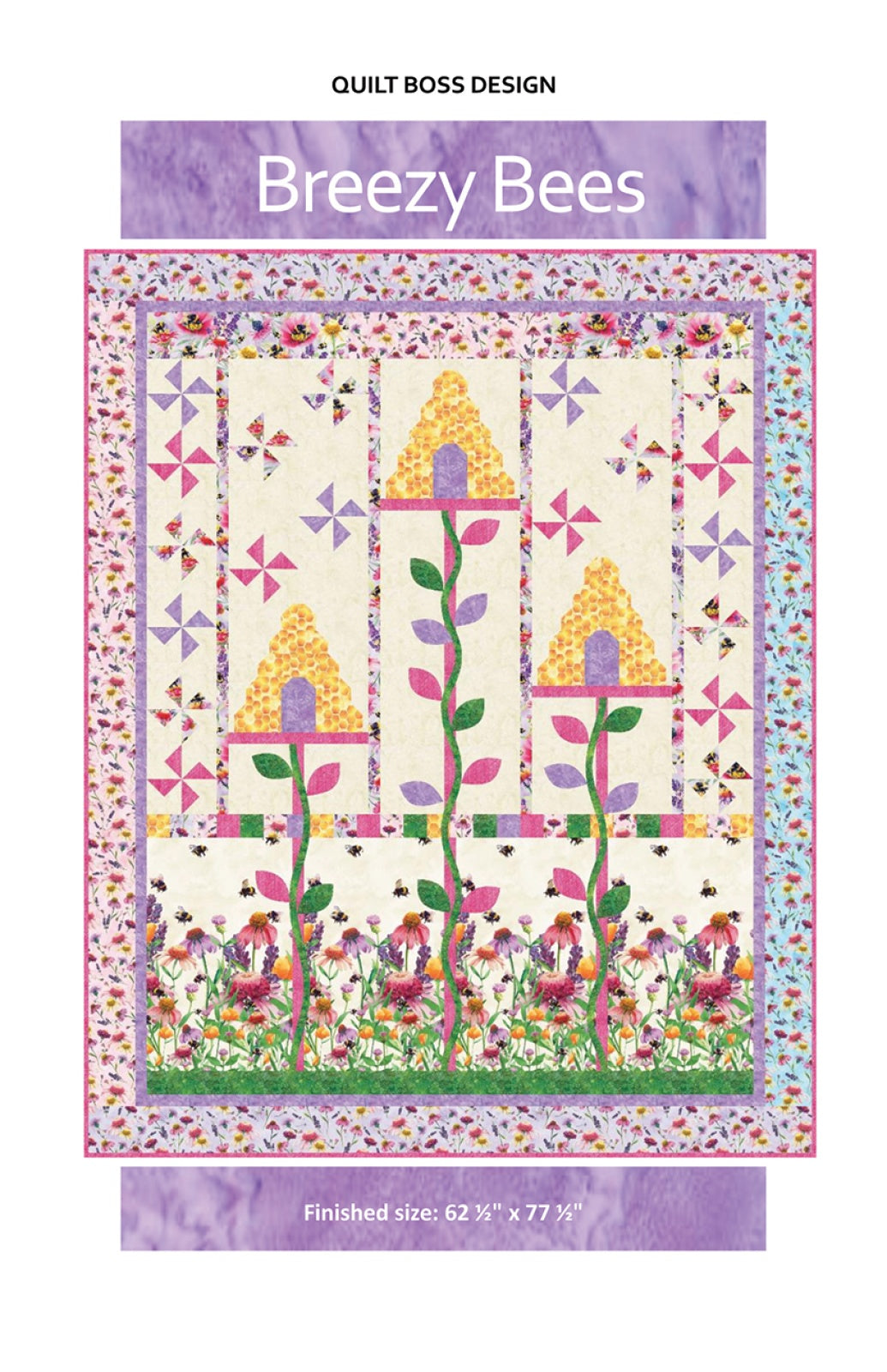 Breezy Bees Quilt Pattern by Quilt Boss Design