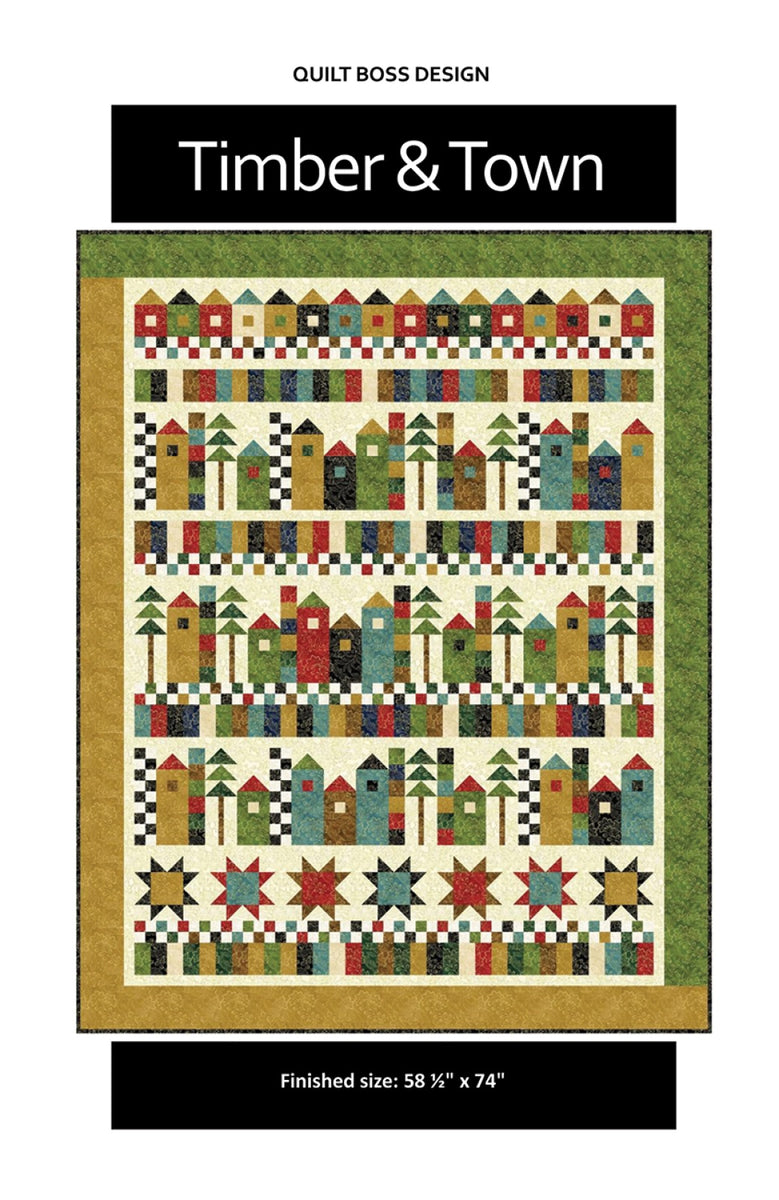 Timber & Town Quilt Pattern – Quilting Books Patterns and Notions