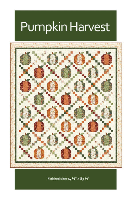 Pumpkin Harvest Quilt Pattern by Quilt Boss Design