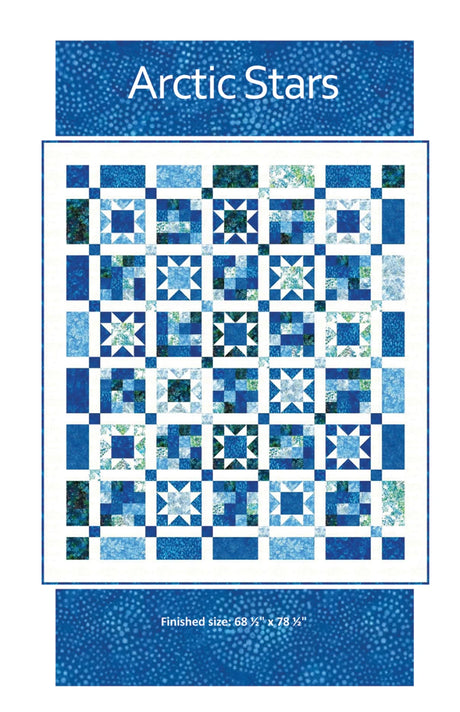 Arctic Stars Quilt Pattern by Quilt Boss Design
