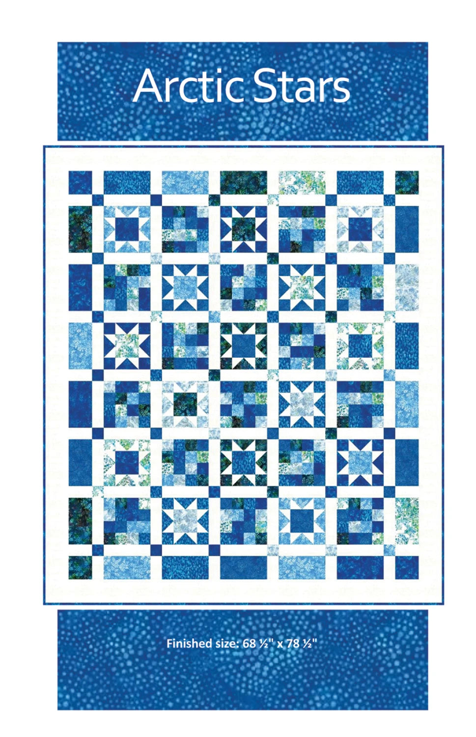 Arctic Stars Quilt Pattern by Quilt Boss Design