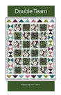 Double Team Quilt Pattern by Quilt Boss Design