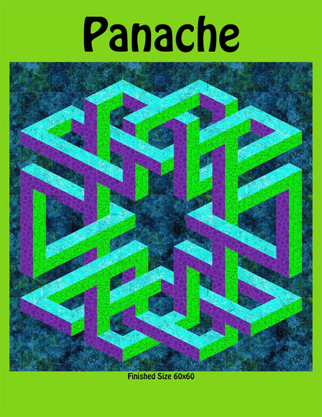 Panache Pattern Quilt Pattern by Quilters Clinic