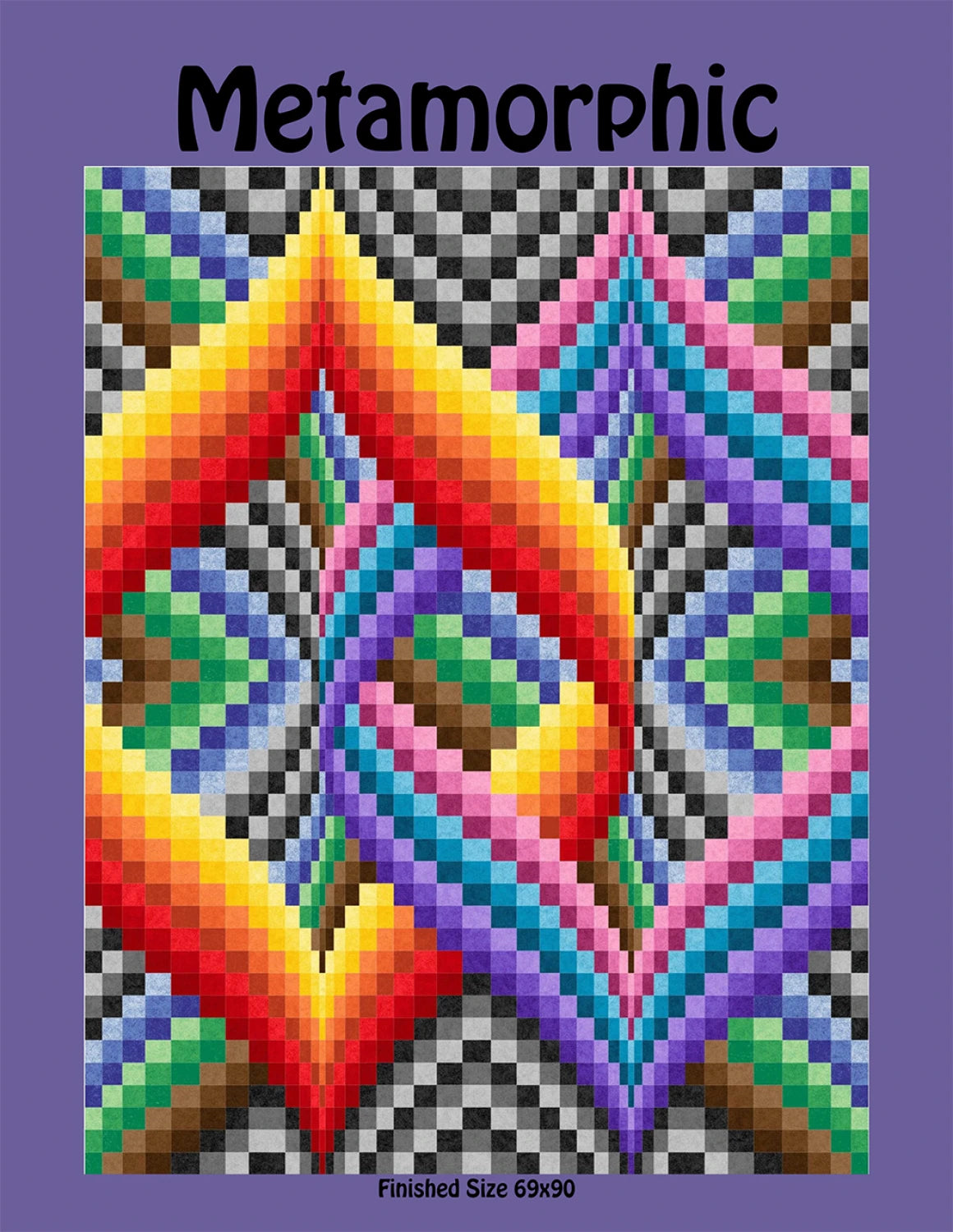 Metamorphic Bargello Quilt Pattern by Quilters Clinic