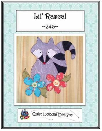 Lil’ Rascal Quilt Pattern by Quilt Doodle Designs