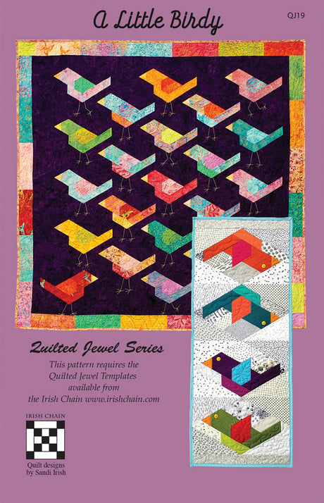 A Little Birdy Quilt Pattern by Irish Chain