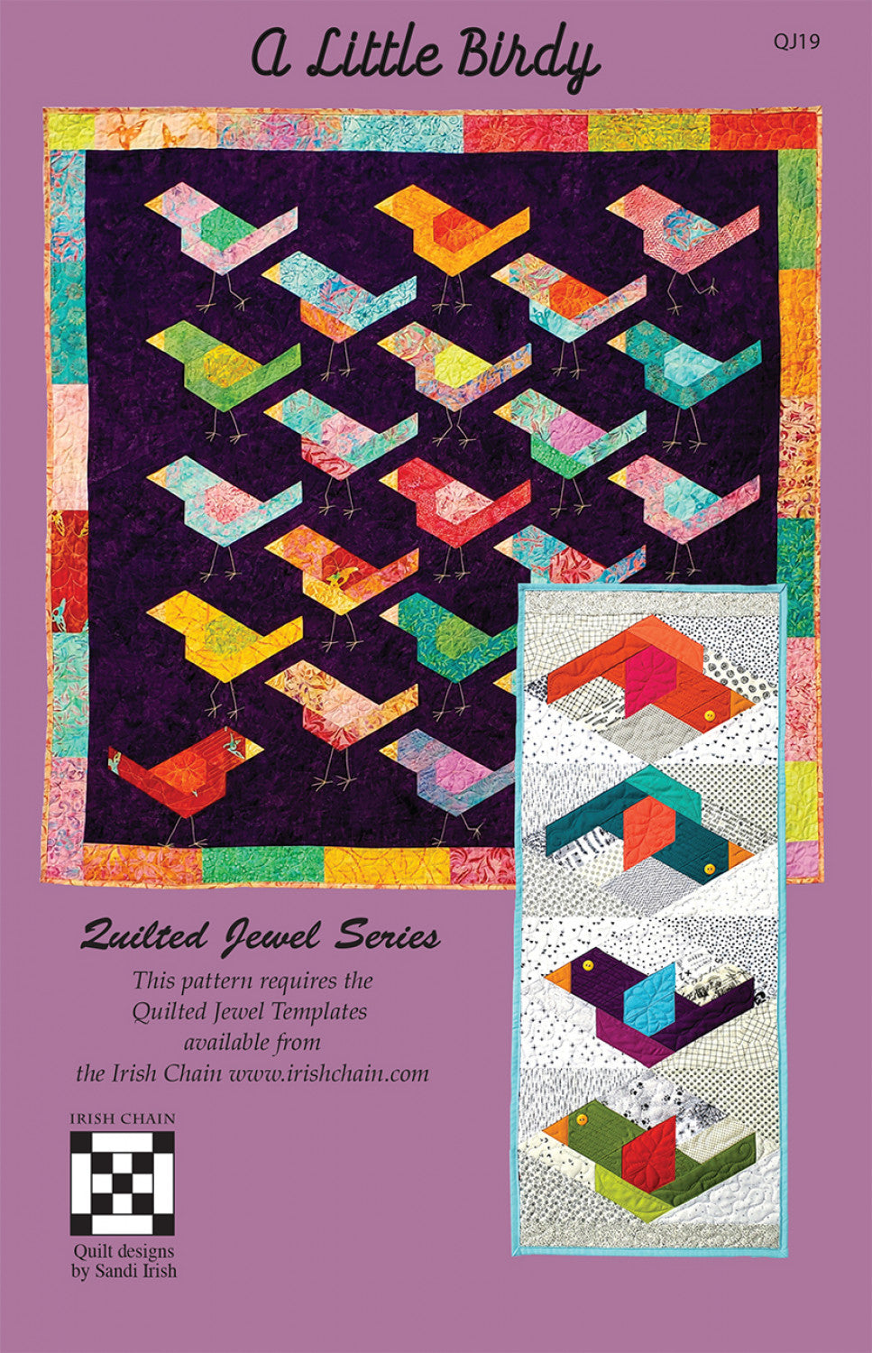 A Little Birdy Quilt Pattern by Irish Chain
