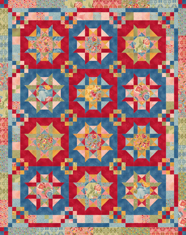 Marble Layer Cake Quilt Patter by Quilt Moments