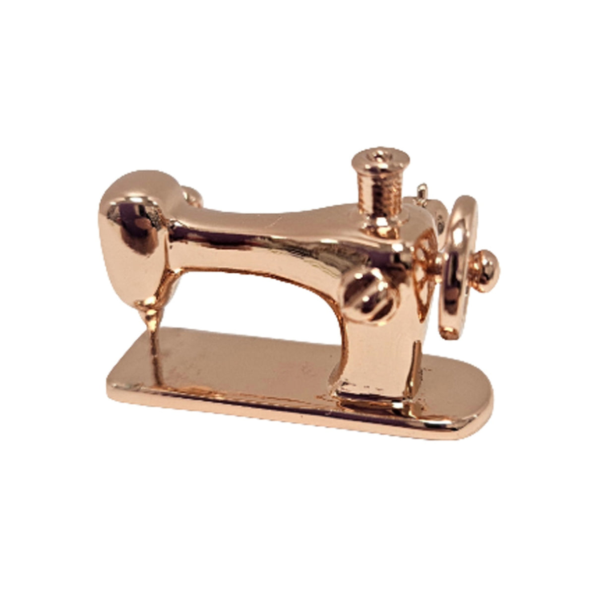 Sewing Machine Brooch Pin Rose Gold by Quilt Spot