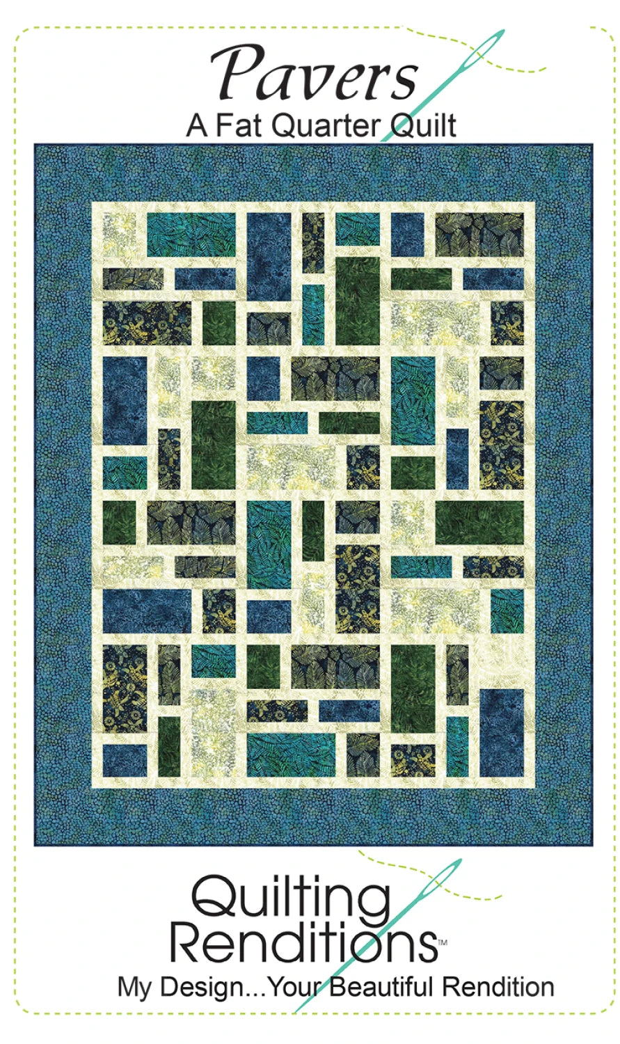 Pavers Quilt Pattern by Quilting Renditions