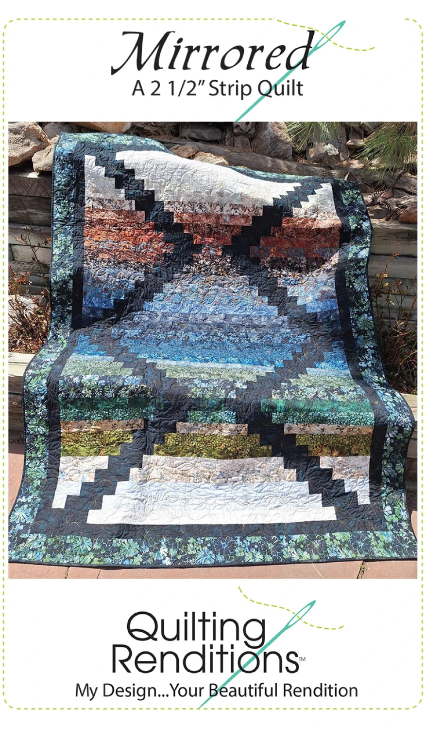 Mirrored Quilt Pattern by Quilting Renditions