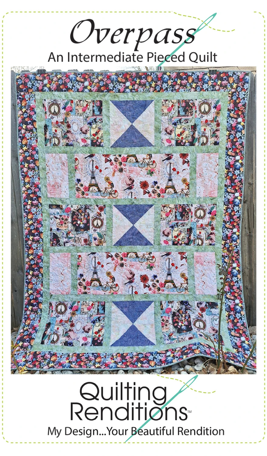Overpass Quilt Pattern by Quilting Renditions