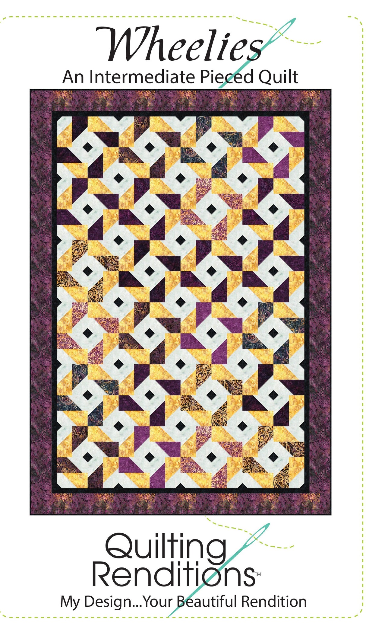 Wheelies Quilt Pattern by Quilting Renditions