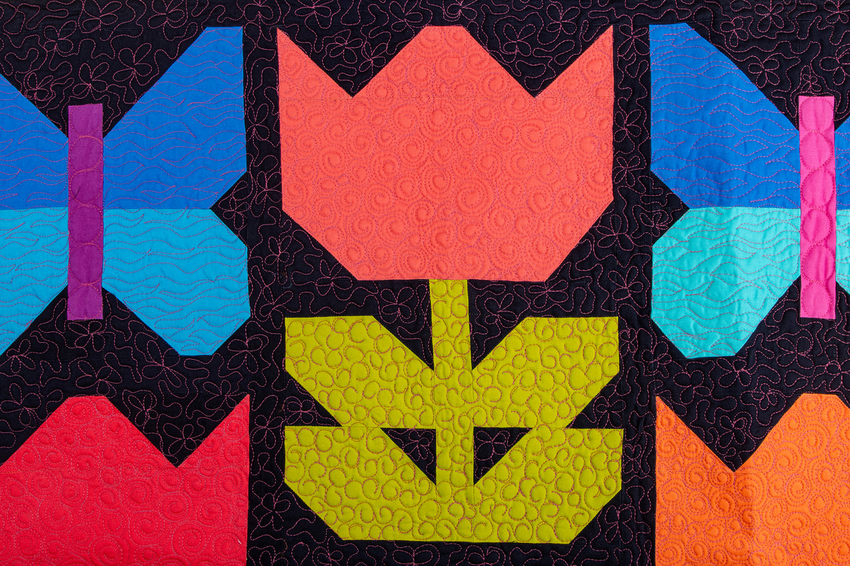 Butterfly Blossoms Downloadable Pattern by Christa Quilts